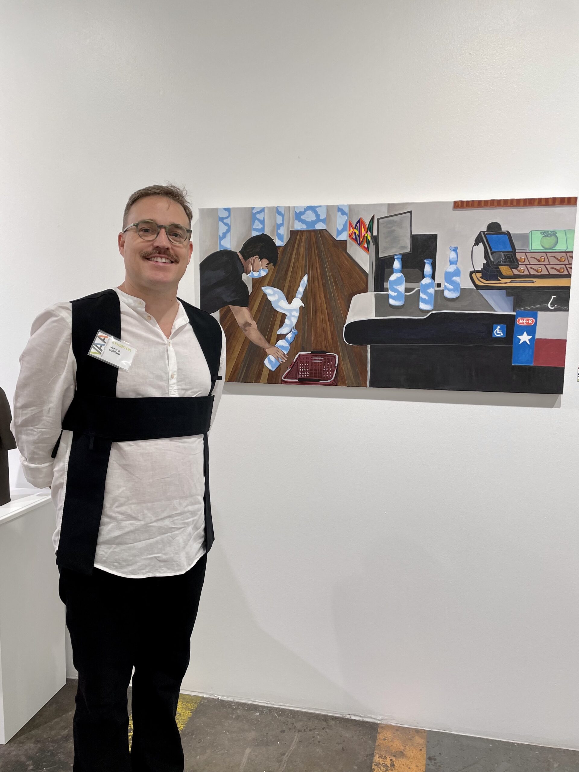 "Shopping at the Menil" at Spring Street Studios for Visual Art Alliance's 38th Annual Juried Exhibition Juried by Allison de Lima Green MFAH